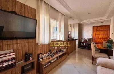 Cobertura com 2 dormitórios à venda, 100 m² por r$ 475.000,00 - vila valparaíso - santo andré/sp