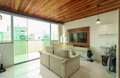 Cobertura com 2 dormitórios à venda, 100 m² por r$ 460.000,00 - santa maria - santo andré/sp