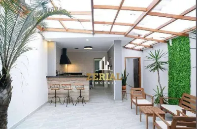 Casa com 3 dormitórios à venda, 160 m² por r$ 1.280.000,00 - santa maria - são caetano do sul/sp