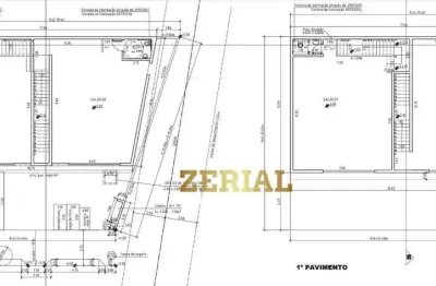 Salão para alugar, 160 m² por r$ 9.720,00/mês - jardim - santo andré/sp
