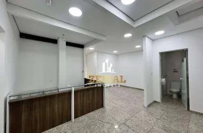 Salão para alugar, 140 m² por r$ 6.600,00/mês - santa paula - são caetano do sul/sp