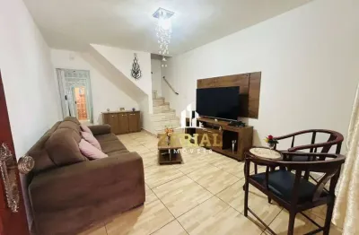 Sobrado com 2 dormitórios à venda, 89 m² por R$ 620.000 - Cerâmica - São Caetano do Sul/SP