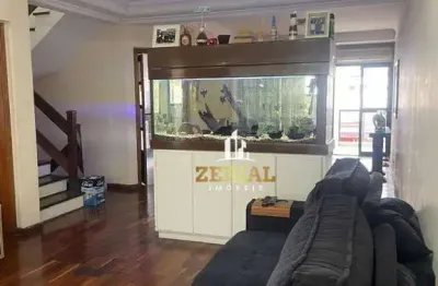 Sobrado com 3 dormitórios para alugar, 283 m² por r$ 6.250,00/mês - santa maria - são caetano do sul/sp