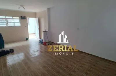 Sobrado com 3 dormitórios para alugar, 205 m² por r$ 3.950,00/mês - jardim bom pastor - santo andré/sp