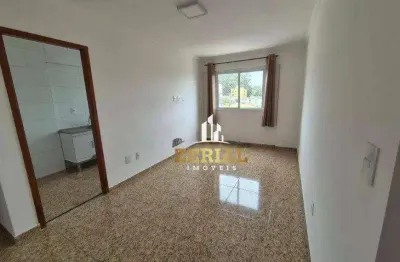Apartamento com 1 dormitório para alugar, 40 m² por R$ 2.350,00/mês - Nova Gerty - São Caetano do Sul/SP