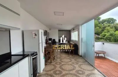Cobertura com 2 dormitórios à venda, 100 m² por R$ 430.000,00 - Vila Príncipe de Gales - Santo André/SP