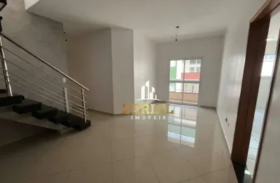 Cobertura com 3 dormitórios, 180 m² - venda por R$ 1.230.000,00 ou aluguel por R$ 6.225,00/mês - Santa Maria - São Caetano do Sul/SP