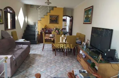 Sobrado à venda, 144 m² por r$ 955.000,00 - santa maria - são caetano do sul/sp