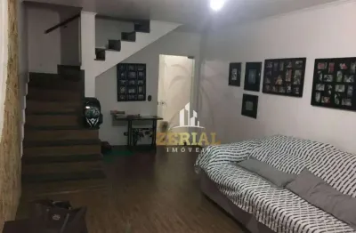 Sobrado à venda, 210 m² por r$ 860.000,00 - santa maria - são caetano do sul/sp