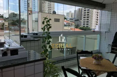 Apartamento com 3 dormitórios à venda, 188 m² por r$ 2.020.000,00 - olímpico - são caetano do sul/sp
