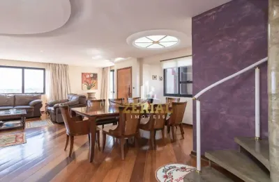 Cobertura com 4 dormitórios à venda, 330 m² por r$ 2.230.000,00 - santa paula - são caetano do sul/sp