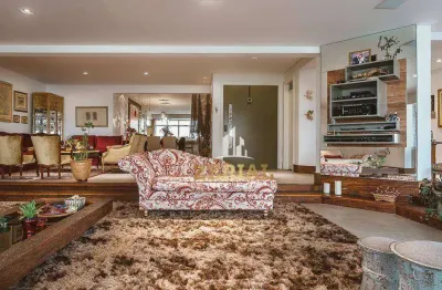 Apartamento com 4 dormitórios à venda, 360 m² por r$ 3.500.000,00 - santa paula - são caetano do sul/sp