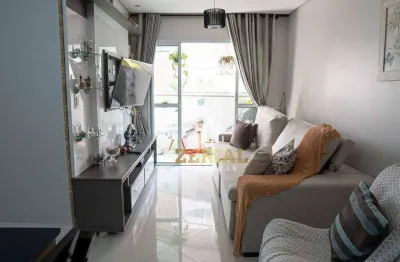 Apartamento com 3 dormitórios à venda, 100 m² por r$ 850.000,00 - santa maria - são caetano do sul/sp