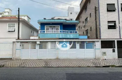 Casa sobreposta alta com 3 dormitórios à venda, 171 m² por r$ 885.000 - marapé - santos/sp