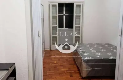 Apartamento à venda, 35 m² por r$ 380.000,00 - boqueirão - santos/sp