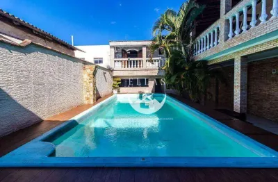 Sobrado com 2 dormitórios à venda, 250 m² por r$ 740.940,00 - areia branca - santos/sp