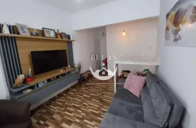 Apartamento com 1 quarto à venda na Avenida Washington Luís, Embaré, Santos