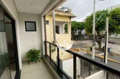 Casa sobreposta alta nova duas suítes - localizada em um dos melhores bairros de santos.