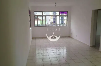 Oportunidade 01 quadra da praia a venda 110 m² - boqueirão - santos/sp