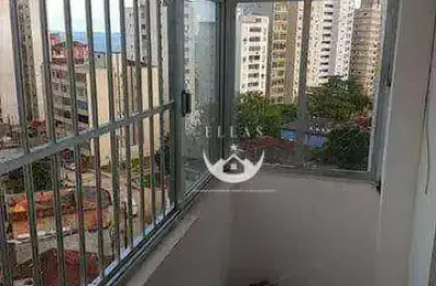 Apartamento abaixo do valor do mercado 64 m² por r$ 164.300 - itararé - são vicente/sp