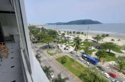 Oportunidade de frente para o mar , 140 m² por r$ 2.000.000 - boqueirão - santos/sp