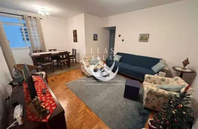 Apartamento com 2 quartos à venda na Rua Doutor Alamir Martins, Gonzaga, Santos