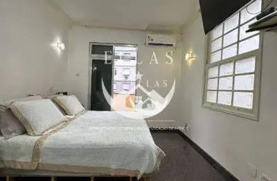 Apartamento de frente à venda no boqueirão – santos sp
