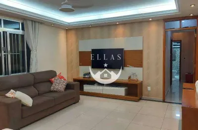 Apartamento com 3 dormitórios à venda, 95 m²- embaré - santos/sp