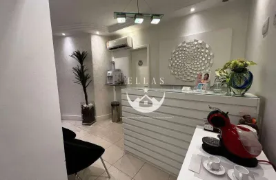 Sala comercial para alugar na Avenida Ana Costa, Gonzaga, Santos