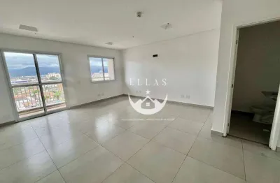 Sala comercial para venda – edifício trend office – vila mathias, santos