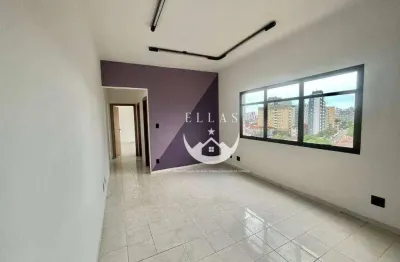 Conjunto comercial para locação na avenida washington luiz – vila mathias, santos/sp