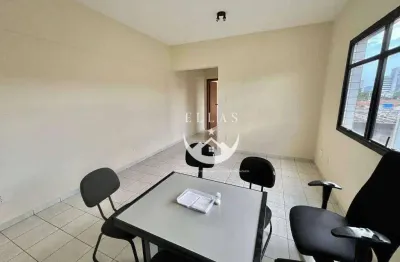 Sala comercial com 2 salas para alugar na Avenida Washington Luís, Vila Mathias, Santos