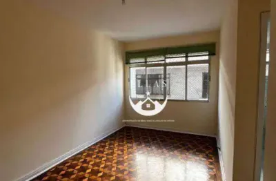 Apartamento com 2 dormitórios para alugar, 85 m² por r$ 3.200,00/mês - embaré - santos/sp