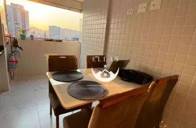 Apartamento para locação – 2 suítes | condomínio space paraguassu | boqueirão – santos/sp