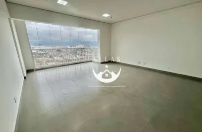 Sala comercial com 1 sala para alugar na Rua Silva Jardim, Vila Mathias, Santos