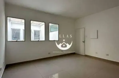 Oportunidade - sala para alugar, 25 m² por r$ 1.700/mês - gonzaga - santos/sp