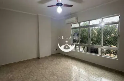 Oportunidade: apartamento com 3 dormitórios para alugar, 130 m² por r$ 3.800/mês - marapé - santos/sp