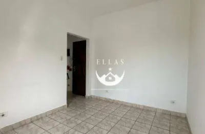 Kitnet com 1 dormitório para alugar, 40 m² por r$ 1.500,00/mês - centro - são vicente/sp