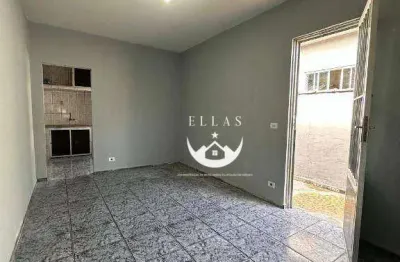 Casa com 1 dormitório para alugar, 72 m² por r$ 1.700,00/mês - bom retiro - santos/sp