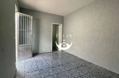 Casa com 1 dormitório para alugar, 72 m² por r$ 1.400,00/mês - bom retiro - santos/sp