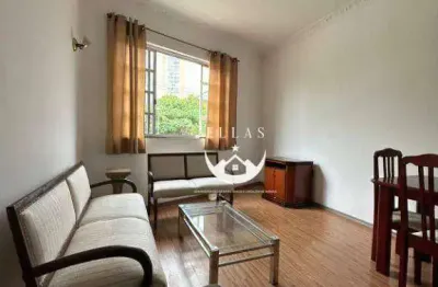 Apartamento com 2 dormitórios para alugar, 82 m² por r$ 3.000/mês - macuco - santos/sp