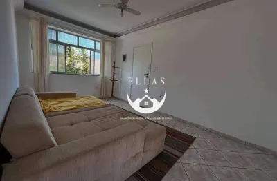 Apartamento com 2 dormitórios para alugar, 82 m² por r$ 3.500,00/mês - boqueirão - santos/sp