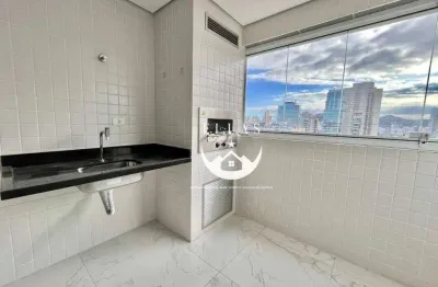 Apartamento com 2 dormitórios para alugar, 70 m² por r$ 5.900/mês - boqueirão - santos/sp