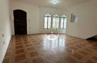 Casa com 1 dormitório para alugar, 65 m² por r$ 1.400,00/mês - bom retiro - santos/sp
