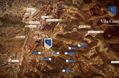 Lotes com 1.000 a 5000 m² em condominio de luxo no vila castela em nova lima-mg