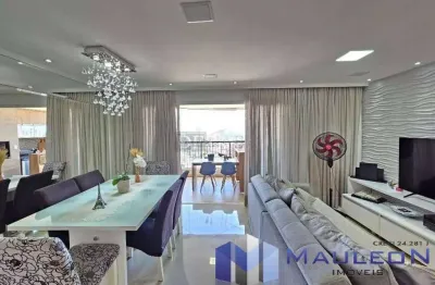 Apto lindíssimo com 4 vagas de garagem!!  andar alto, linda vista !!