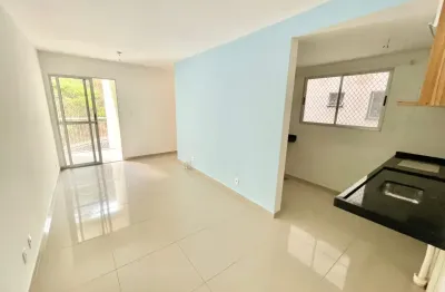 Apto 2 quartos, sala c/ varanda, garagem + elevador - torre lotus