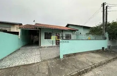 Casa à venda, com 02 dormitórios, área gourmet com churrasqueira no são sebastião - palhoça