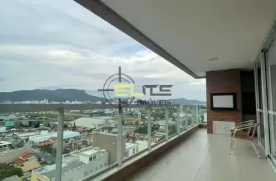 Apartamento à venda, mobiliado, de 3 dormitórios, sendo 1 suíte com sacada e banheira no centro, em