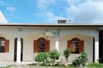 Casa à venda, de alvenaria e laje de 3 dormitórios na praia de fora, em palhoça/sc